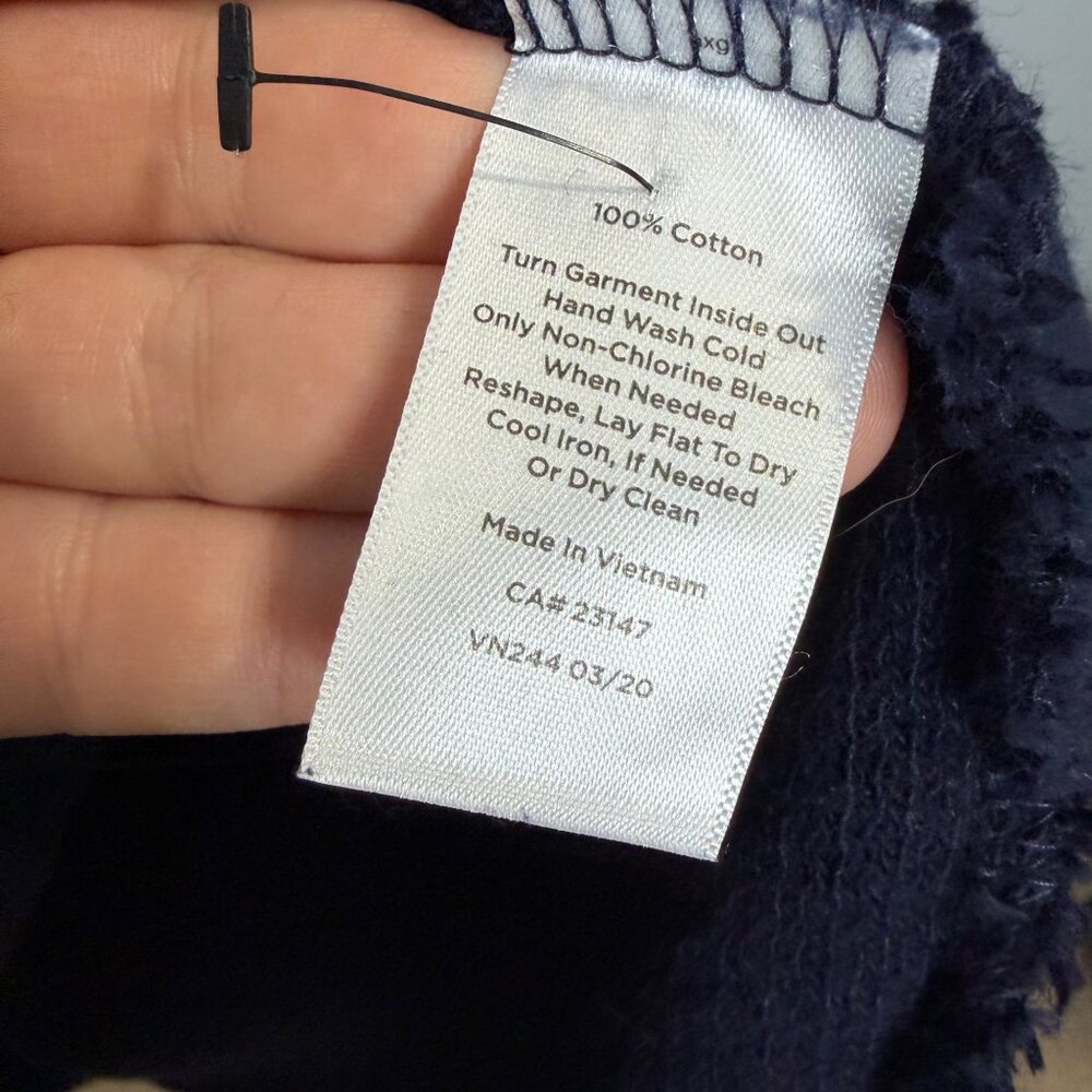 TALBOTS plus navy knit sweater dress size 3X - Picture 5 of 6